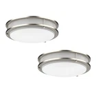 2-PACK Led Flush Mount Dimmable Ceiling 4000K Daylight 10"/12"/14 New. Price: $34.99.