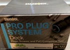 Starborn PXDC788S275 Pro System Deck Plugs, Screws And Pvc/composite Tool New. Price: $25.99.