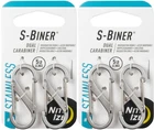 Nite Ize S-biner Stainless Steel Dual Carabiner #1 (2-PACK) New. Price: $14.67.