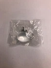 Amerock BP36651CPN Glacio 1-3/4" Oval Knob Crystal/polished Nickel Used. Price: $10.38.