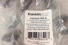 (5-PK) Franklin Brass Mushroom Knob Aluminum Matte Black 1-1/4" P42354Z-CZA-B Open. Price: $11.97.