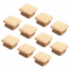 Weichuan 10PCS Square Wood Drawer Knobs Pulls (unfinished) New. Price: $17.44.