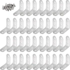 Zoenhou 50PCS 40 X Mm Shaped Brackets, Stainless Steel Corner Braces With 2 New. Price: $41.46.