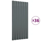 Panels Roofing Material Sheet Garage Sheds Powder-coated Steel Vidaxl New. Price: $136.99.