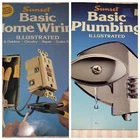 Sunset Home Improvement 2 Book Basic Plumbing & Wiring Illustrated 83 Diy Guides Very. Price: $19.76.