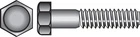 Hillman 1/2 In. 5 Zinc Plated Steel Hex Bolt New. Price: $62.66.