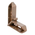 Prime Line 15759 Screen Frame Corner 3/4" X 7/16" Champagne/tan Plastic... New. Price: $20.00.
