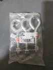 6" Steel Eye Bolts Zinc Plated National Hardware N347-666 New. Price: $12.98.