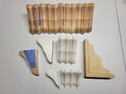 12 Wood Shelf Brackets - Unfinished Pine Corbels 3"X5" Plus Other Sizes. Price: $34.30.