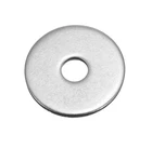 X 1" Stainless Fender WASHER,18-8 (304) Steel Flat WASHER,1/4" Id New. Price: $14.99.