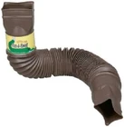 (4) Amerimax 85019 Universal Brown Flexible Poly Downspout Extensions New. Price: $52.97.