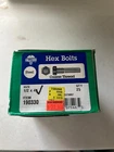 New 25-COUNT Box 1/2 4" Coarse Grade Hex Head Zinc Hillman #190330 Bolts. Price: $21.74.