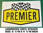 Premier High Performance Fasteners Vintage Racing Sticker Decal- Nascar Scca New. Price: $9.40.