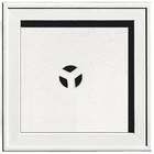 Builders Edge 130110004123 Recessed Square Mounting Block White New. Price: $32.41.