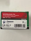 Hillman Nib Self Drilling Screws/ Hex Zinc 560376 - 100 Ct. New. Price: $19.00.