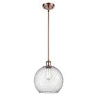 Innovations Olean 1 Light Flush Mount, Antique Copper/clear 238C-AC-G322 New. Price: $286.88.