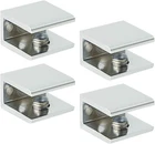 Sayayo Glass Shelf Brackets Stainless Steel, Adjustable Railing Holder For 6-12 New. Price: $14.12.