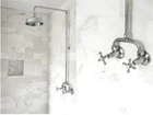 Signature Hardware Baudette Exposed Pipe Wall Mount Shower Rainfall Chrome $449! New. Price: $233.00.