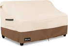 -seater Patio Loveseat COVER,58W X 32.5D 31H Inches Outdoor Couch COVER,100% New. Price: $46.94.