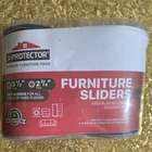 X-protector Premium Reusable Felt Furniture Sliders 16 Pack Round Black Beige New. Price: $24.99.