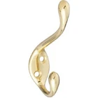 (10)-NATIONAL Hardware Heavy-duty Brass Wardrobe Clothes Coat Hook N248-245 New. Price: $89.89.