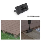 Muzata 500PCS Hidden Fasteners For Composite Decking Boards 500P, Black New. Price: $62.76.