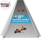 Gutter Kit 48FT (12 Pieces), Stainless Steel Mesh Guard, Fits 5-I New. Price: $152.70.