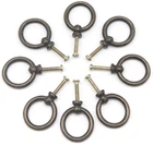 Binifimux 8PCS Vintage Drop Ring Knobs Pulls For Dresser Drawer, Bronze New. Price: $10.52.