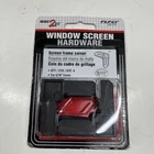 Prime-line Bronze Plastic 5/16 In. X 3/4 Screen Frame Corner Pk New. Price: $8.99.
