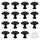 15 Pack 1INCH Flat Black Kitchen Cabinet Knobs Drawer Dresser Handles Roun New. Price: $12.77.
