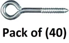 5/16" X 4" Zinc Plated Round Eye Lag Screw N220-681 2150BC 40 Pack New. Price: $56.93.