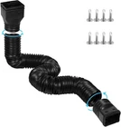 11.5FT Long Gutter Downspout Extensions Flexible, Drain Extender, New. Price: $33.79.