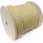 Kingcord 644701 Polypropylene Twisted Rope Reel 1/4" X 1200', Brown New. Price: $107.67.