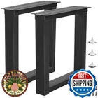 Rioychan 16" Metal Bench Coffee Table Legs, Heavy Duty, Black New. Price: $79.69.