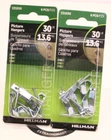 Pack Of Hillman Picture Hangers Hardware 30 Lbs. 12 Pcs Total New. Price: $8.50.