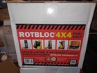 Rotbloc 4X4 Fence Post Wrap Case W/ 160 Units Per New. Price: $229.99.