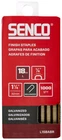 Senco L15BABR 18 Gauge, 1/4" Crown Finish Staples, 1,000 Ct., Silver New. Price: $25.99.