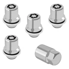 Qqwd 4PCS Wheel Lock M12X1.5, 1.36" 1.12" (nuts), 1.60" (wrench), Silver New. Price: $23.12.