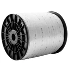 Polyester Pull Tape, 3/4" X 528' Mule Flat Rope, 2500 Lbf Tensile Capacity New. Price: $64.99.