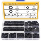 Nylon Flat Washer Assortment Set 600PCS, M2-M12, Black New. Price: $36.07.