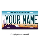 Arizona Personalized License Plate Any Text Your Name Custom Car Az Tag Quality New. Price: $21.60.