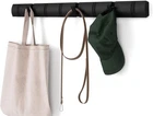 Modern Flip Wall-mounted Coat Rack With 8 Hooks Space-saving Storage Black New. Price: $74.99.