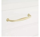 4-7/8" Padilla Solid Brass Cabinet Pull Satin Open. Price: $6.99.