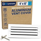 4X12 Inch (duct Opening) Aluminum 1-WAY Air Flow Vent Hvac Cover Fo New. Price: $54.15.