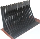 16 Pack L12 X 8" Black Heavy Duty Shelf Brackets With Screws Metal Br... New. Price: $58.08.