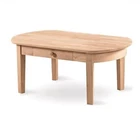 International Concepts Unfinished Phillips Oval Wood Coffee Table New. Price: $238.51.