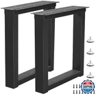 Rioychan 16" Metal Bench Coffee Table Legs, Heavy Duty, Black New. Price: $56.61.