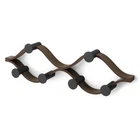 Umbra Montage Wall Coat Rack, 6 Hooks, Black/walnut New. Price: $56.05.