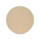 Circle Discs 8 Inch 1/4 Thick, Unfinished Birch Rounds Woodpeckers New. Price: $15.92.
