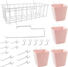 G.core Organizer 21 Pack, Accessories With Baskets Cups Hooks New. Price: $34.81.